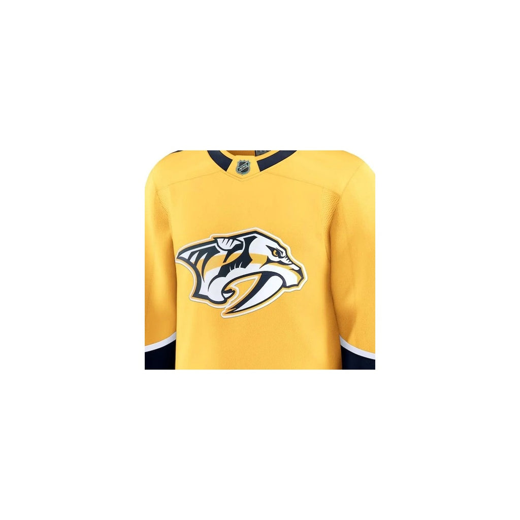 Nashville Predators NHL Jersey – Home & Away detalhe escudo real web fundo branco