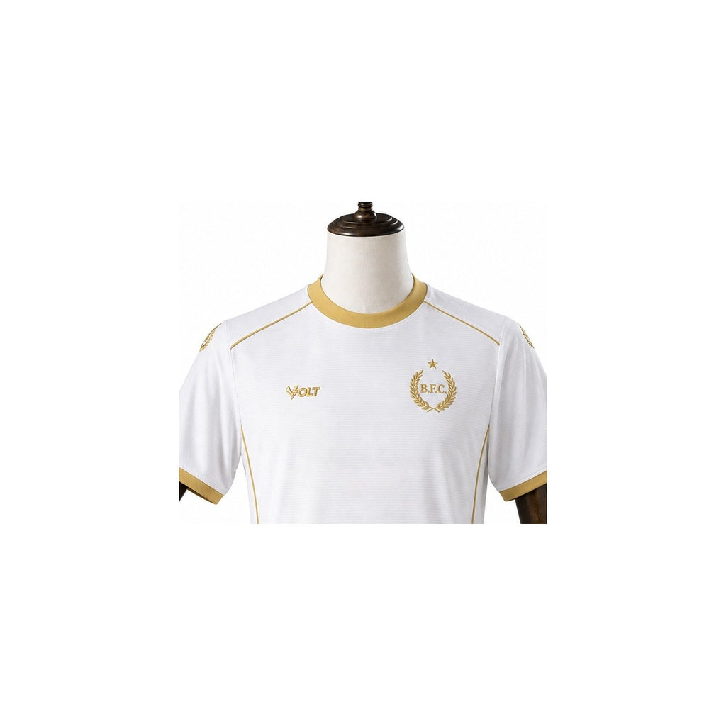 Chapecoense 2025/26 Away Player Version Jersey detail wood mannequin white background