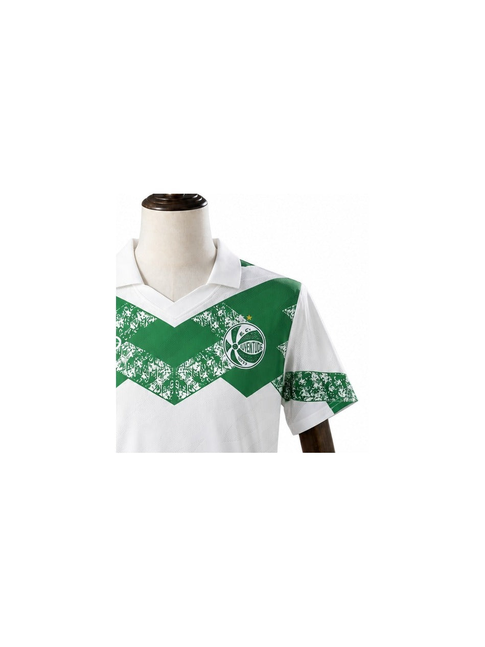 Camisa Juventude – 2º Uniforme Jogador 2026/2027 detalhe escudo fundo branco padronizado