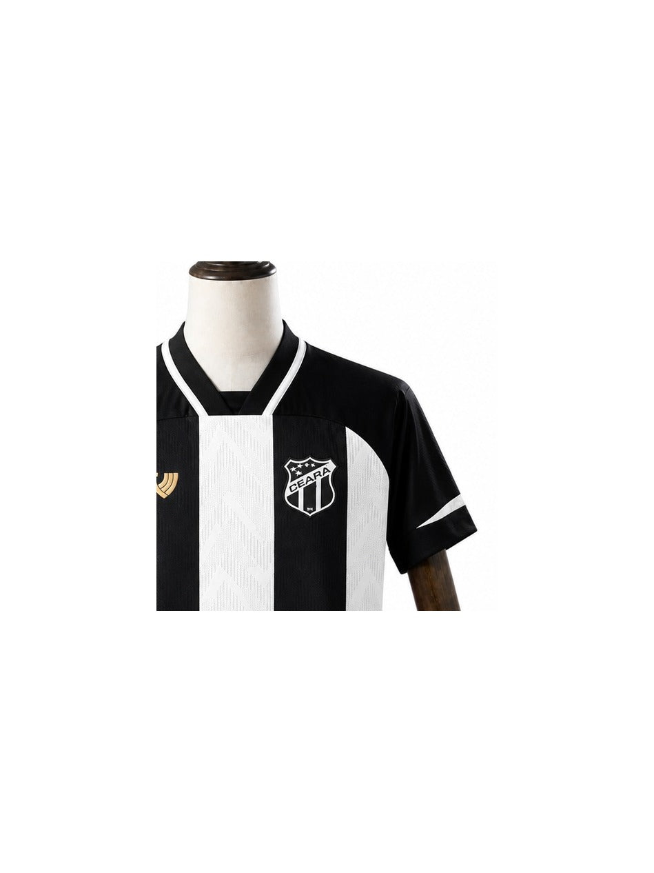 Camisa Ceará – 1º Uniforme Jogador 2026/2027 detalhe escudo fundo branco padronizado