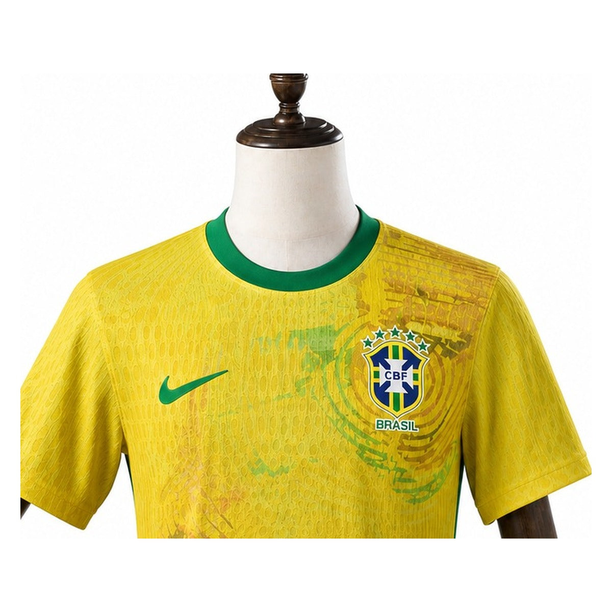 Brazil (Version 2) Soccer Jersey 2026 – Home – Men's – Detail – Badge Close-up