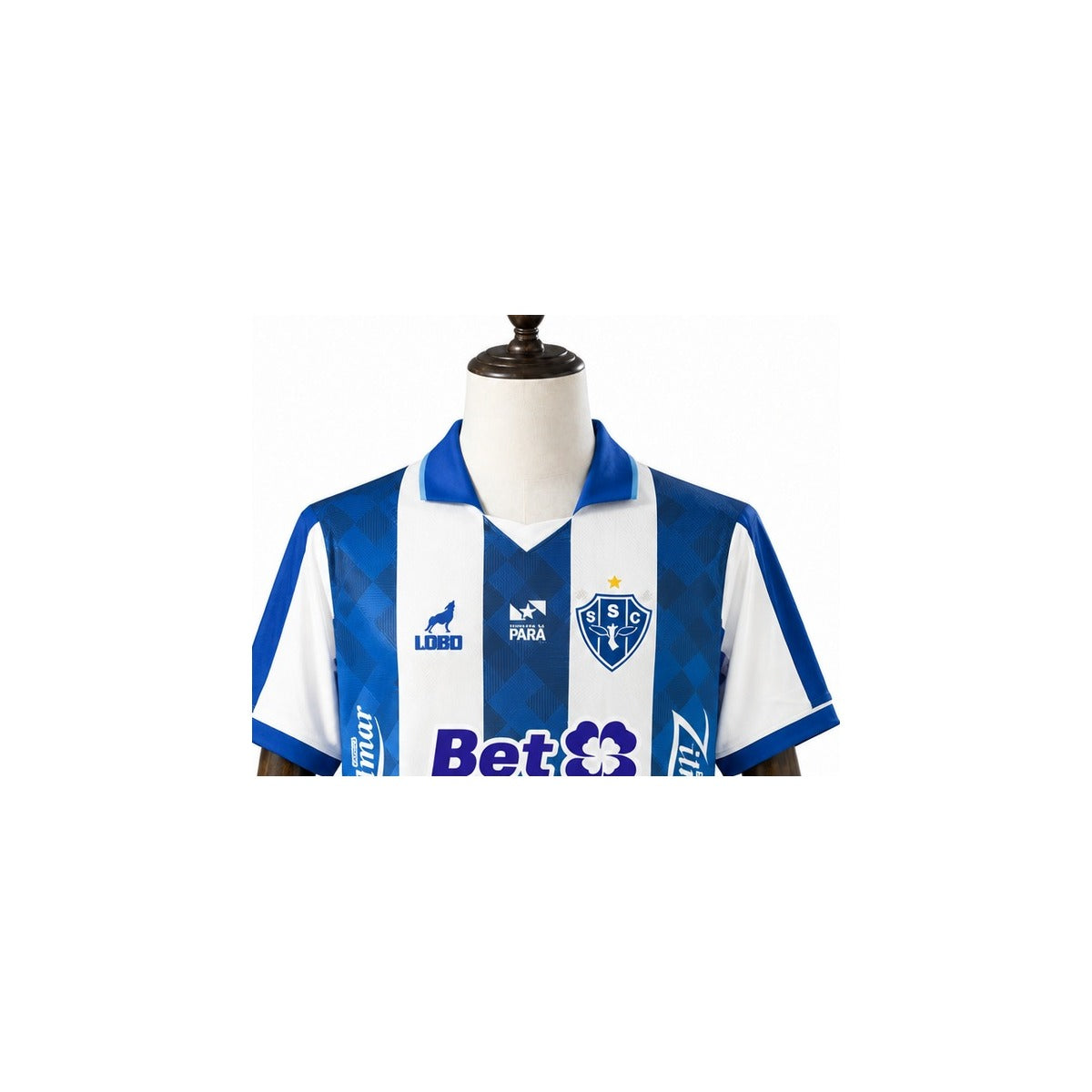 Paysandu 2026/27 Home Player Version Jersey – Detail – Badge Close-up