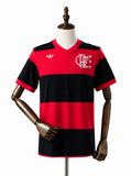 Flamengo 1981 Home Retro Jersey front wood mannequin white background