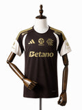 Flamengo 2026/27 All sponsors Training Jersey Brown front wood mannequin white background