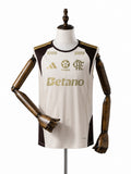Flamengo 2026/27 All sponsors Training Sleeveless Jersey Apricot front wood mannequin white background