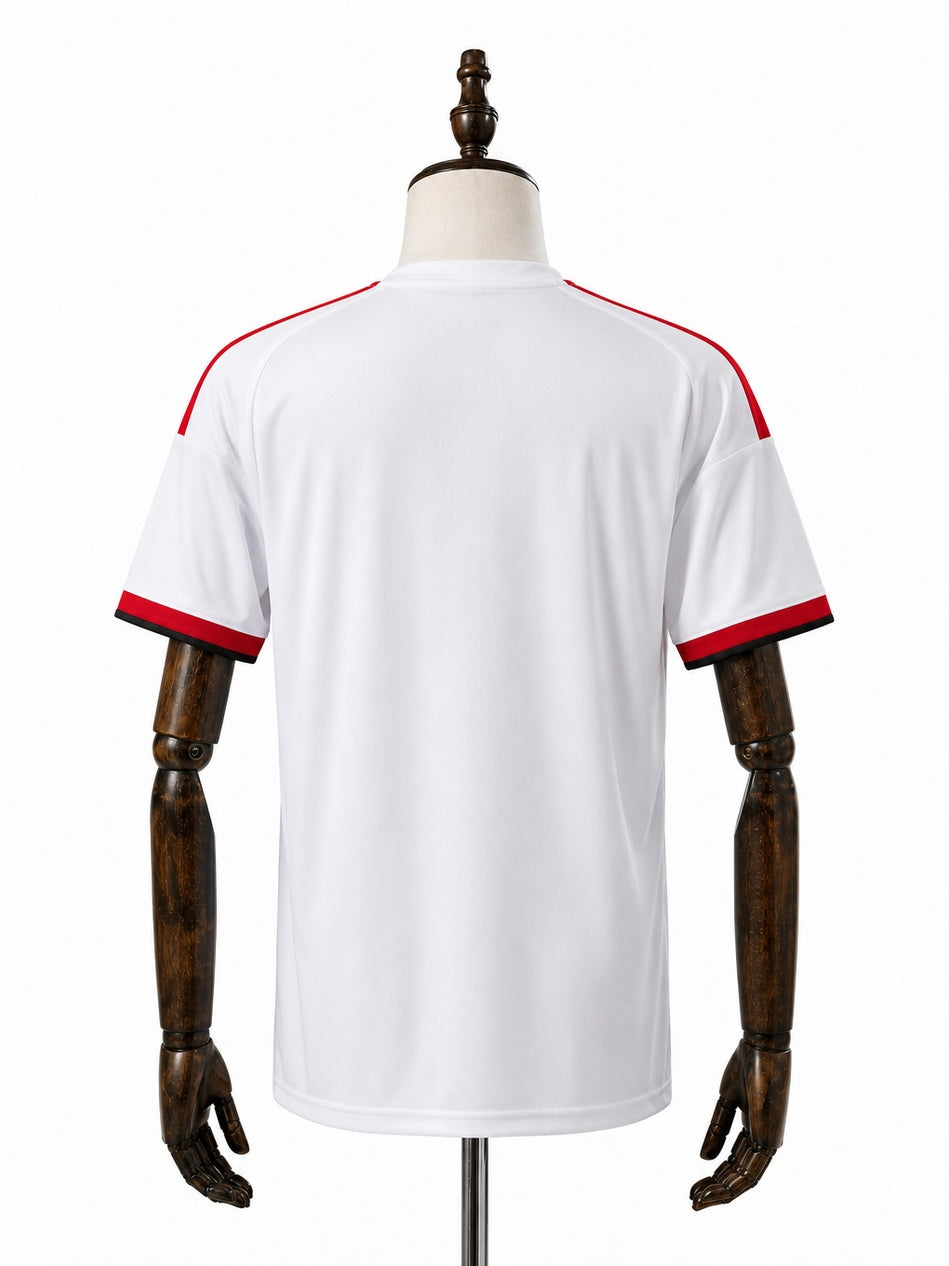 Flamengo 2026/27 CR Flamengo Jersey Away back wood mannequin white background