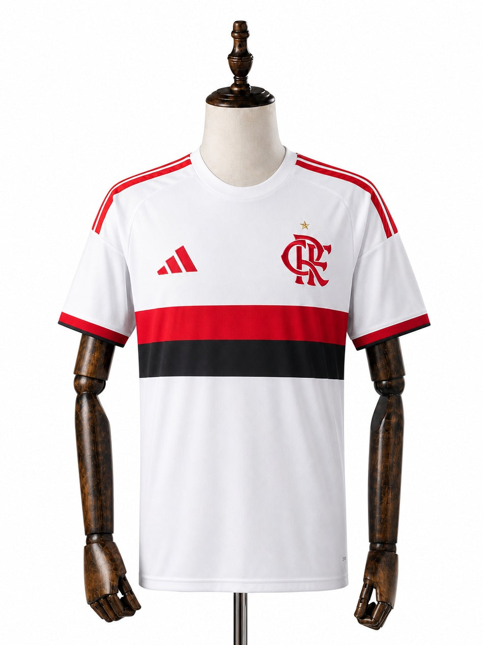 Flamengo 2026/27 CR Flamengo Jersey Away front wood mannequin white background