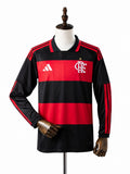 Flamengo 2026/27 Home Long Sleeve Jersey front wood mannequin white background