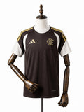 Flamengo 2026/27 Training Jersey Brown front wood mannequin white background