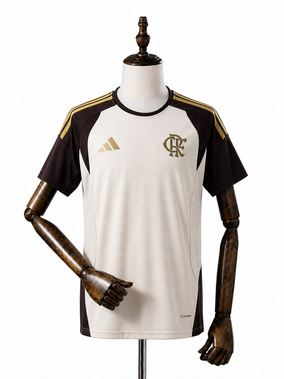 Flamengo 2026/27 Training Jersey front wood mannequin white background