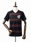 Flamengo 25/26 Black Diamond Edition Jersey front wood mannequin white background