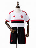 Flamengo 26/27 Away Kids Kit Jersey front wood mannequin white background