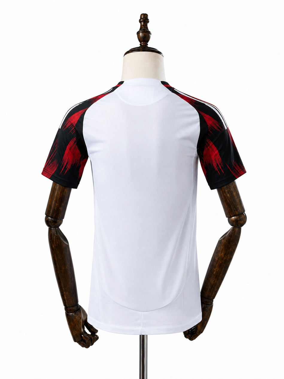 Flamengo Away Player Version Jersey back wood mannequin white background
