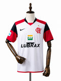 Flamengo Away Retro Jersey front wood mannequin white background