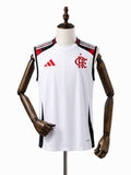 Flamengo Away Vest Sleeveless football jersey front wood mannequin white background