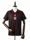 Flamengo Black Special Edition jersey front wood mannequin white background
