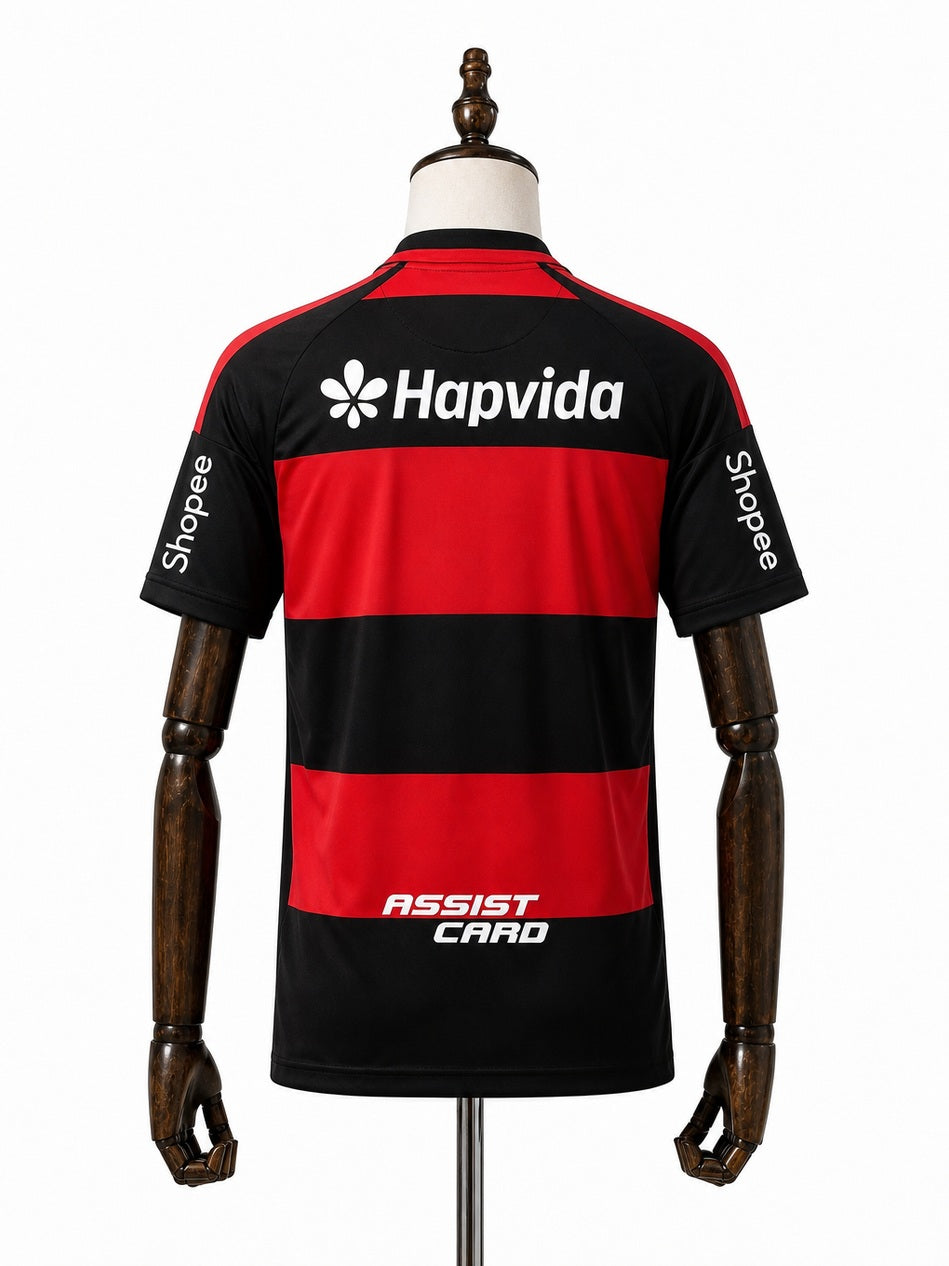 Flamengo CR Flamengo Home Jersey 2026/27 back wood mannequin white background