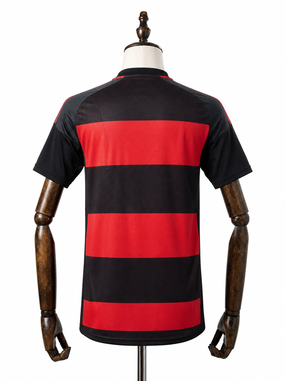 Flamengo Home Player Version back wood mannequin white background