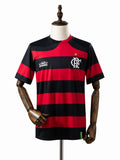 Flamengo Home Retro Jersey front wood mannequin white background