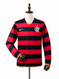Flamengo Home Retro Long Sleeve Jersey front wood mannequin white background