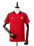 Flamengo Retro Jersey front wood mannequin white background