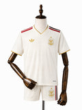 Flamengo third away Kids Kit front wood mannequin white background