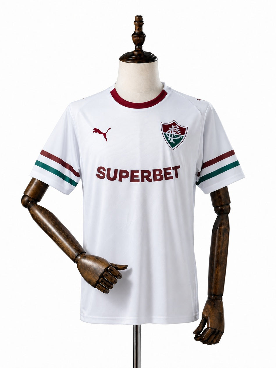 Fluminense 2026/27 Away Jersey front wood mannequin white background