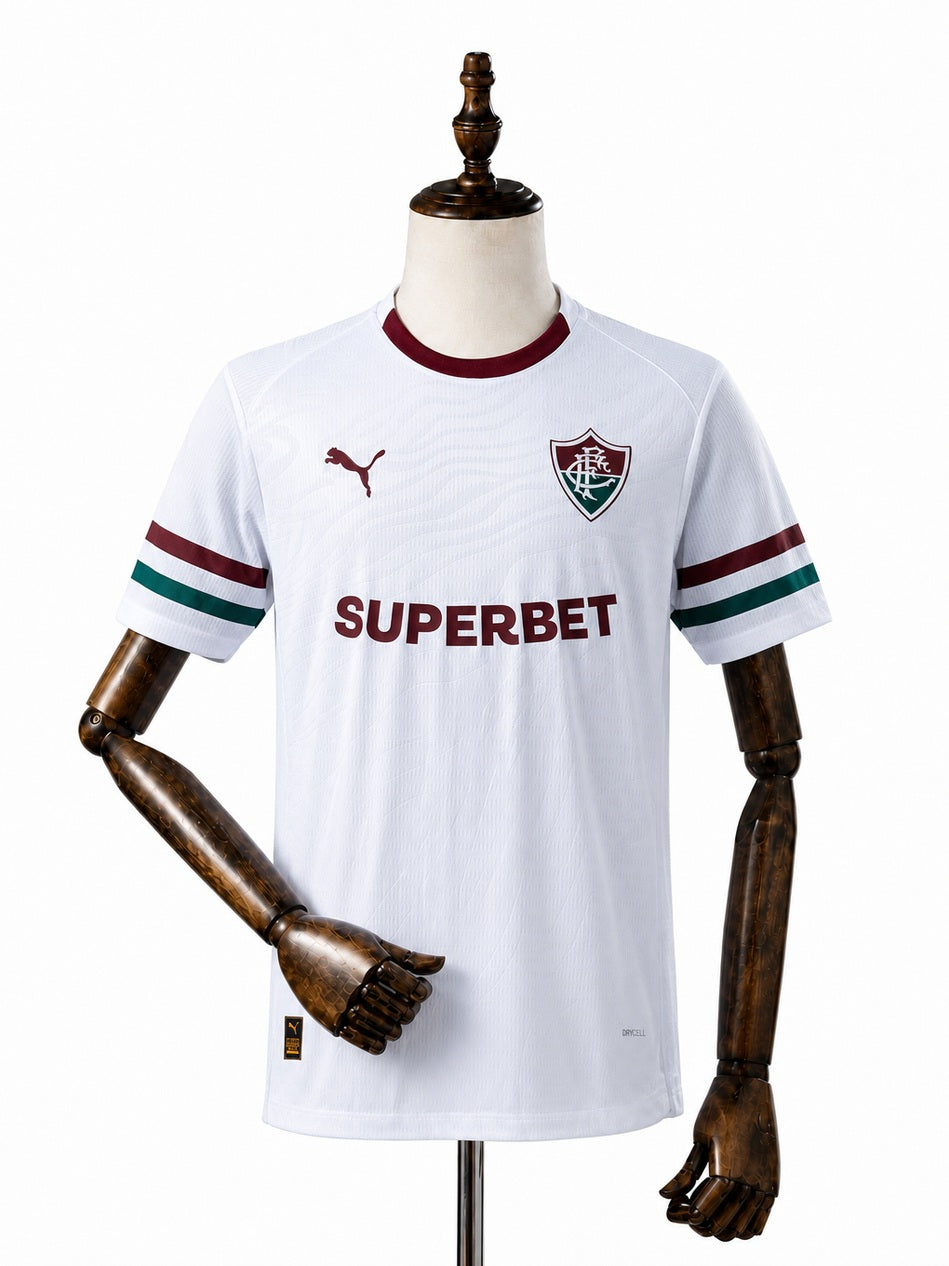 Fluminense 2026/27 Away Jersey Player Edition front wood mannequin white background