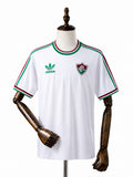 Fluminense Adidas Originals branca Retro Jersey front wood mannequin white background
