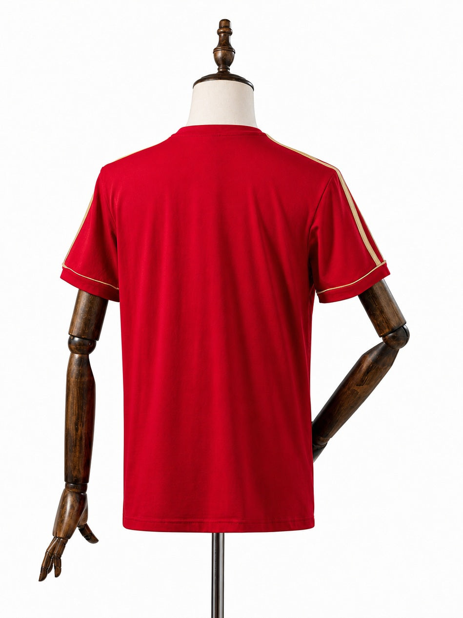 Fluminense Third Away Retro Jersey back wood mannequin white background