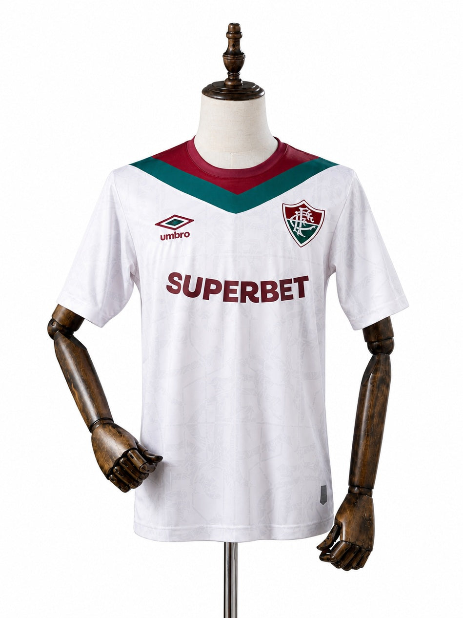 Fluminense Third Jersey front wood mannequin white background