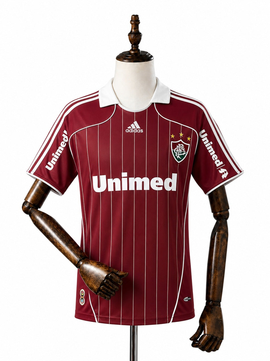 Fluminense Third Retro Jersey front wood mannequin white background