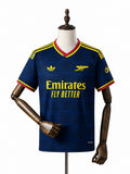 Camisa Arsenal - 2º Uniforme Torcedor 2026/27 frente manequim fundo branco