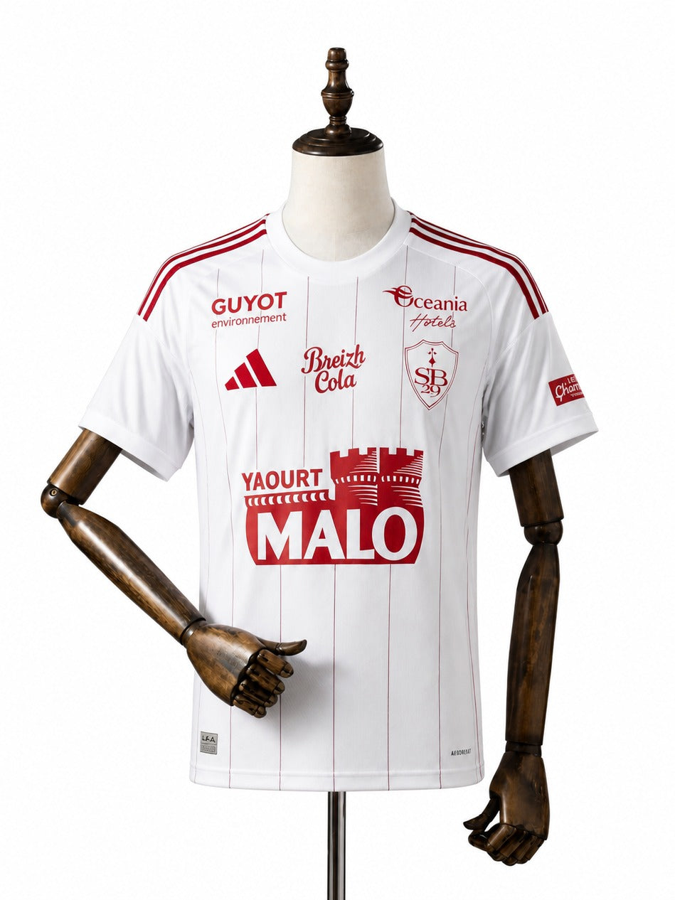 Brest Jersey - Away Kit 2026 frente manequim fundo branco