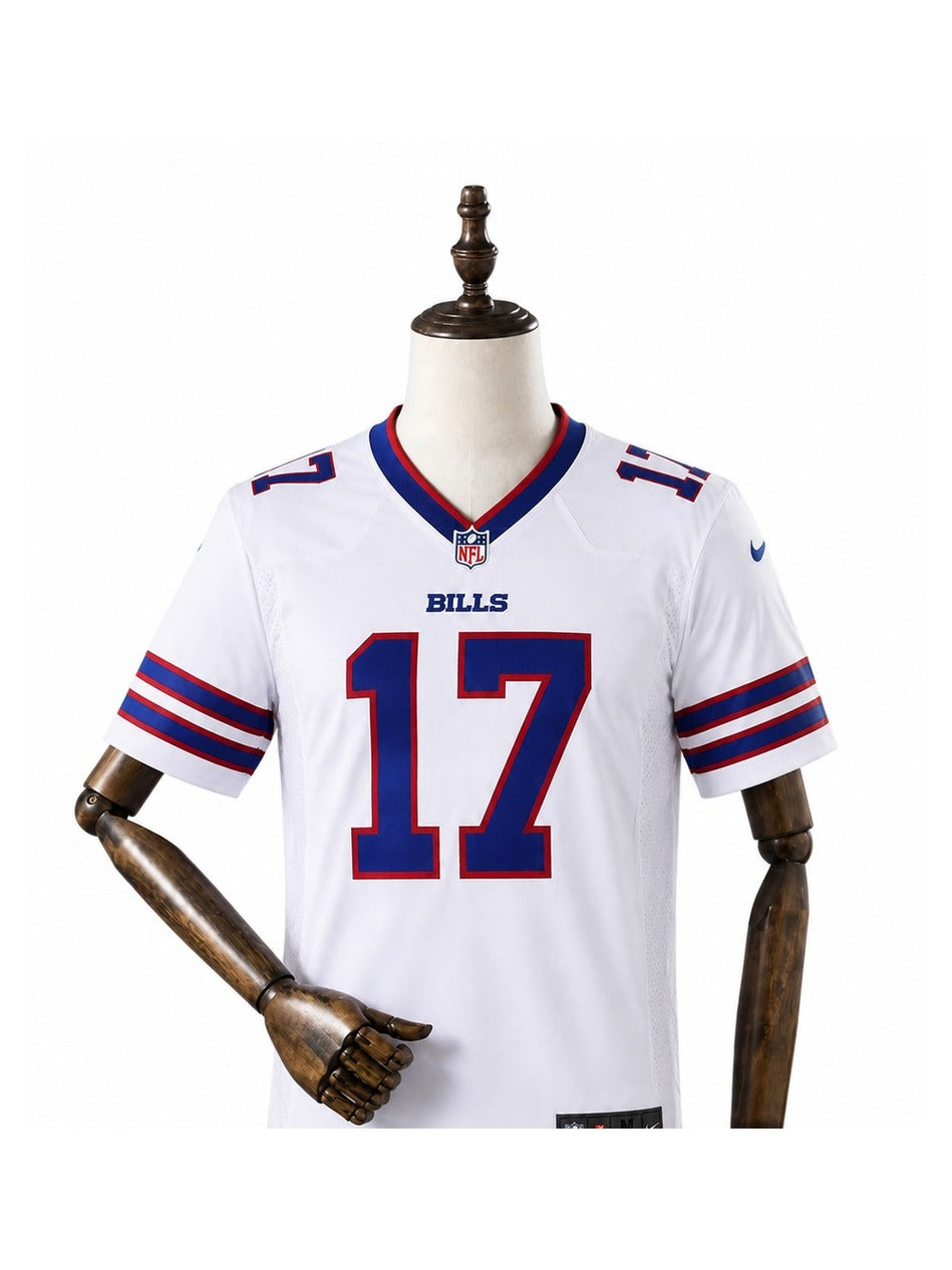 Camisa Buffalo Bills Away (Visitante) NFL frente manequim fundo branco
