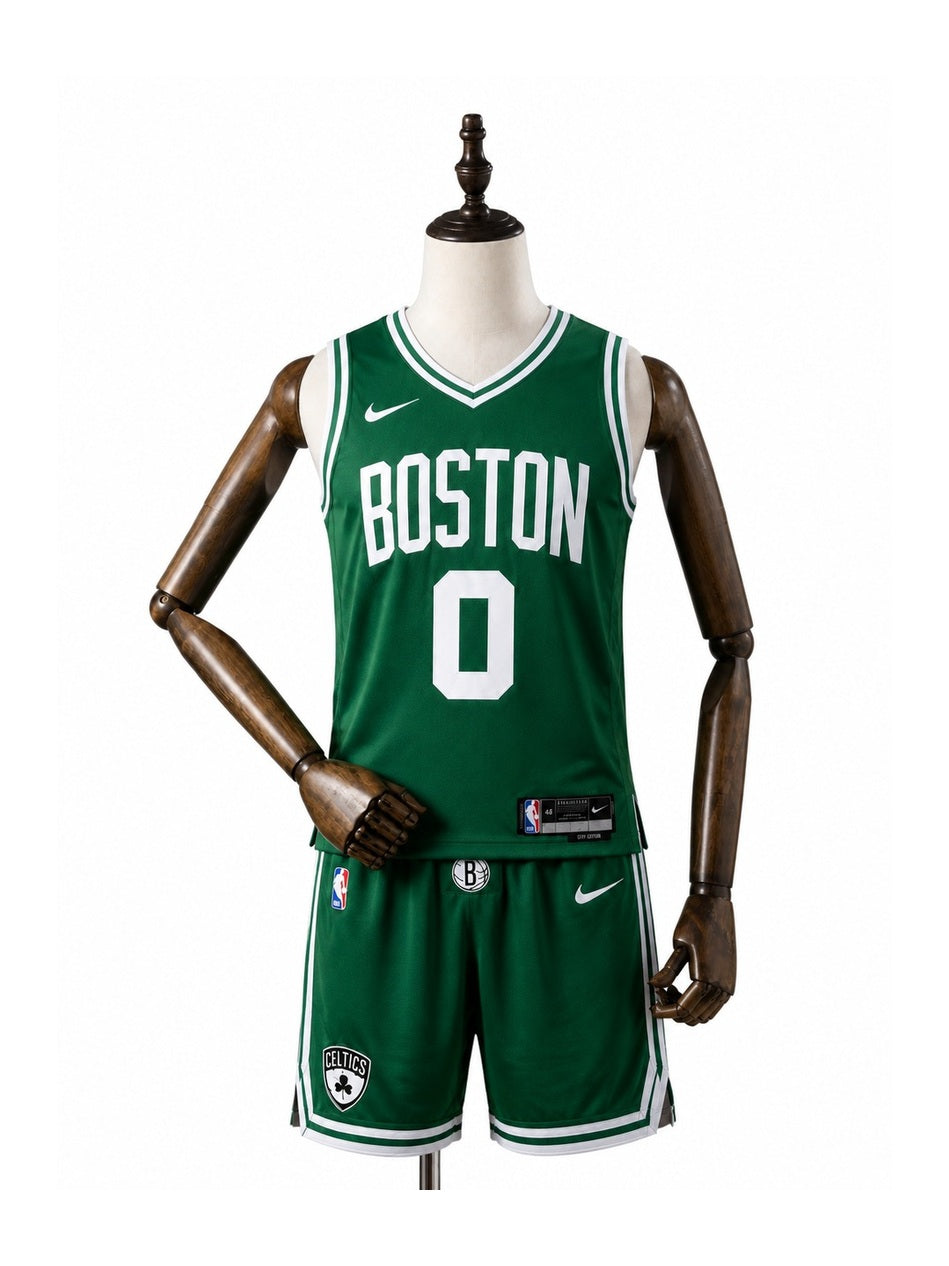 Camiseta NBA Boston Celtics - 1ª Camisa (Home) frente manequim fundo branco padronizada