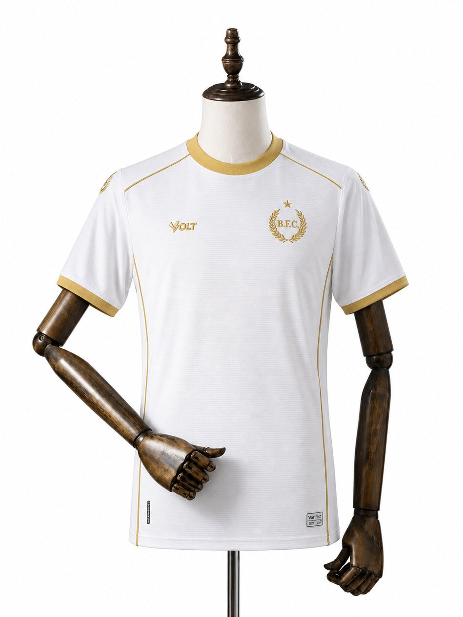 Chapecoense 2025/26 Away Player Version Jersey front wood mannequin white background