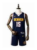 Camiseta NBA Denver Nuggets - 1ª Camisa (Home) frente manequim fundo branco padronizada