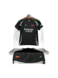 Camisa 2024-25 Arsenal Away Infantil frente fundo branco