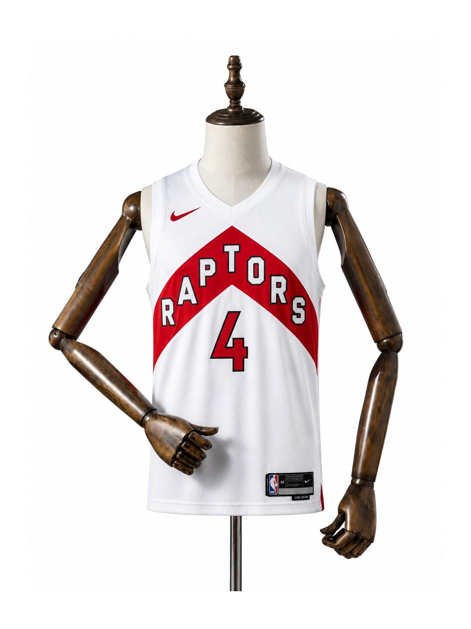 Camiseta NBA Toronto Raptors - 1ª Camisa (Home) frente manequim fundo branco padronizada