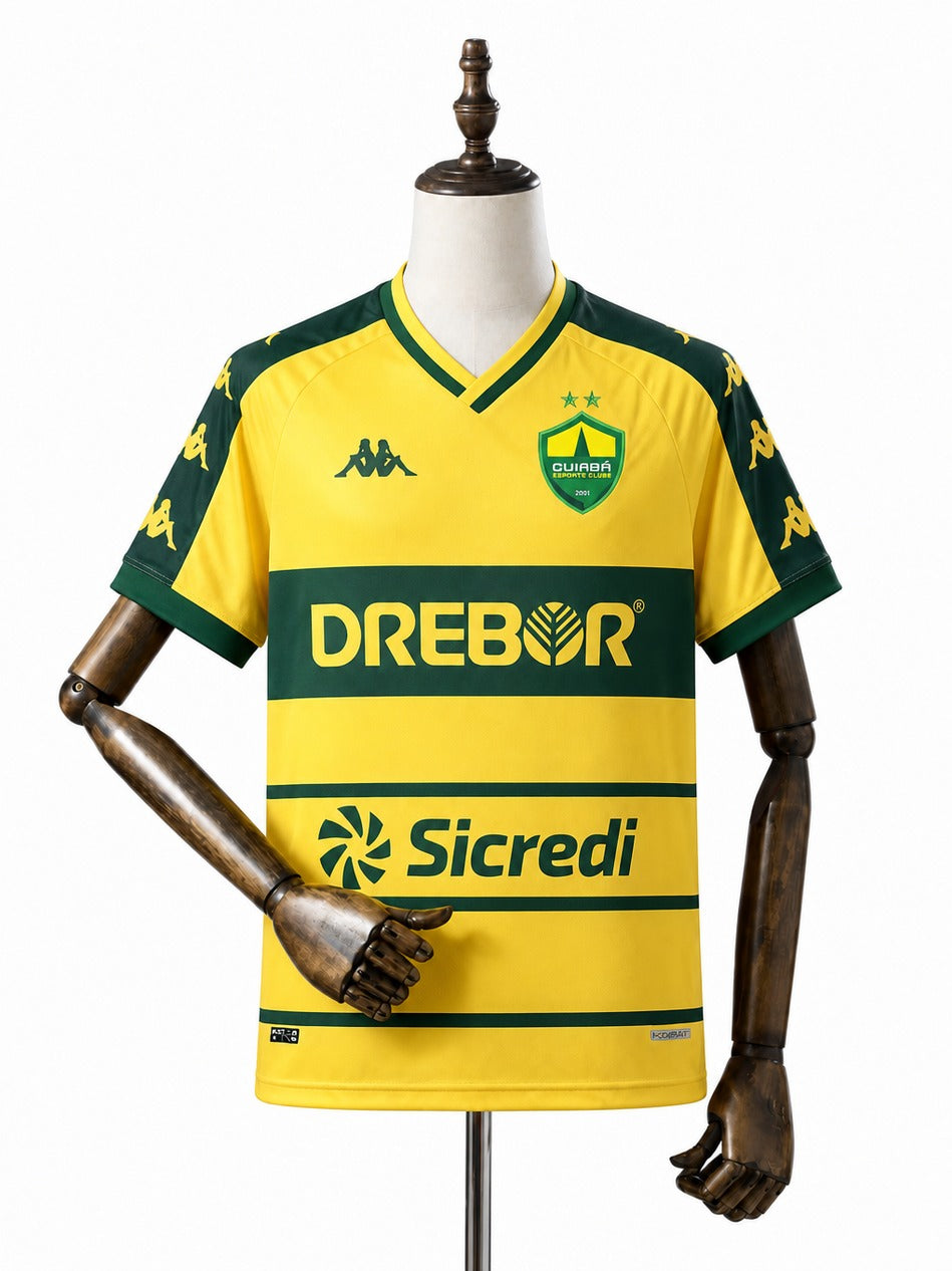 Camisa Cuiabá - 2º Uniforme Torcedor Sem Patch 2026/2027 frente manequim