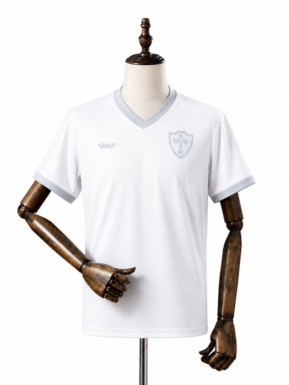 Camisa Portuguesa – 2º Uniforme Jogador 2026/2027 frente manequim fundo branco