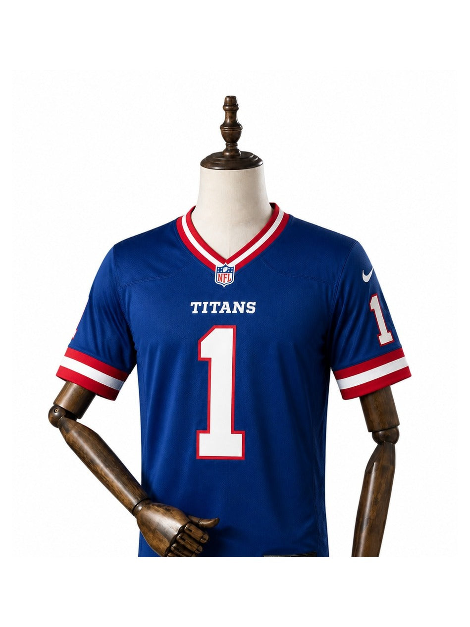 Camisa New York Giants Home (Titular) NFL frente manequim fundo branco