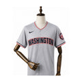 Washington Nationals MLB – Camisa Oficial Segunda (Away) frente manequim fundo branco