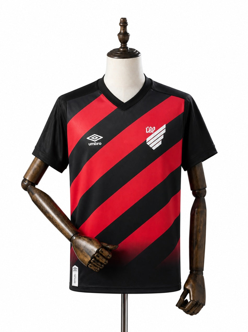 Camisa Athletico-PR - 1º Uniforme Torcedor Sem Patch 2026/2027 frente manequim