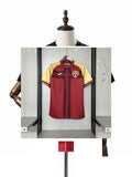 Camisa Portuguesa – 1º Uniforme Jogador 2026/2027 frente manequim fundo branco