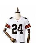 Camisa Cleveland Browns Away (Visitante) NFL frente manequim fundo branco