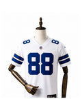 Camisa Dallas Cowboys Away (Visitante) NFL frente manequim fundo branco