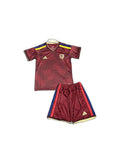 Camisa 2026 Venezuela Home Infantil frente fundo branco