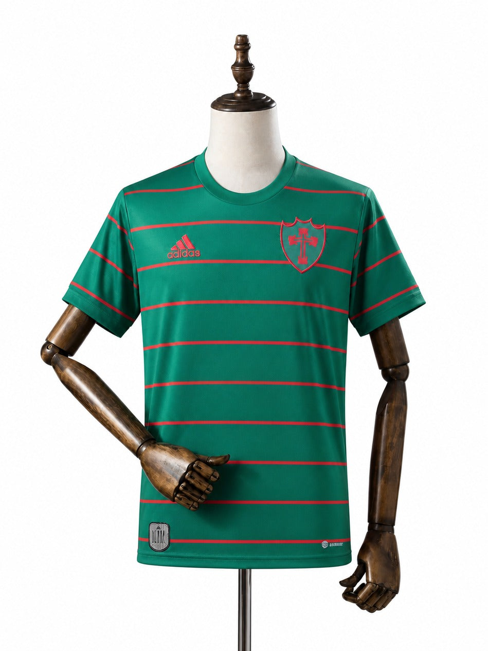Camisa Portuguesa - 1º Uniforme Torcedor Sem Patch 2026/2027 frente manequim